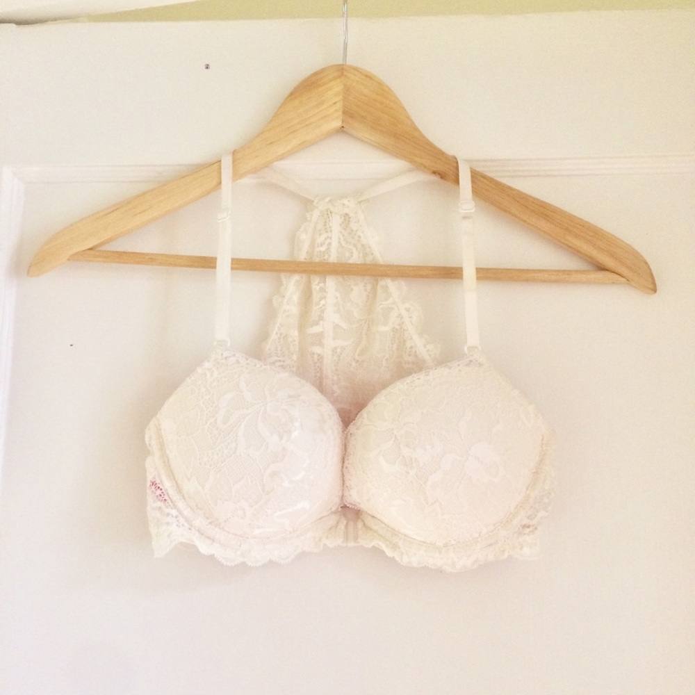 Pink! Lace Racerback